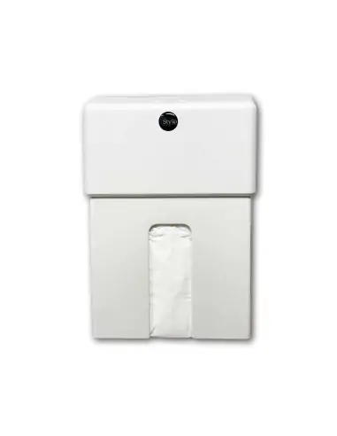 Dispensador ABS Blanco para bolsas de compresas